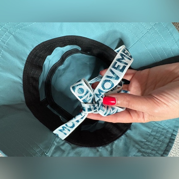 Free People Movement Adventure Bucket Hat Blue FP Movement Strap - Picture 6 of 12